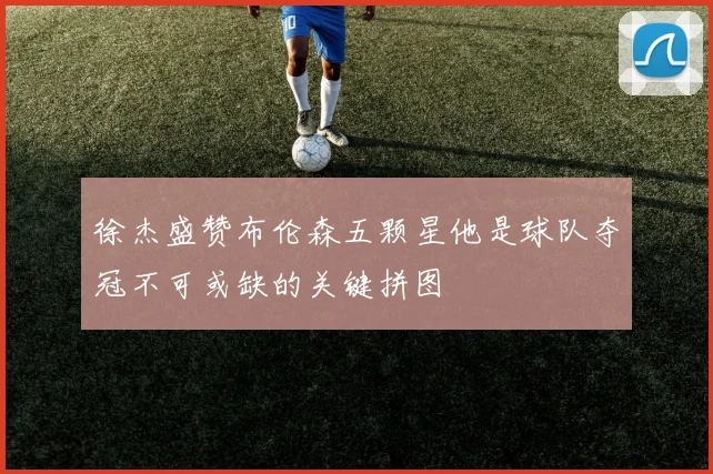 徐杰盛赞布伦森五颗星他是球队夺冠不可或缺的关键拼图